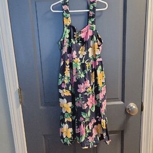 Girls Old Navy Size Large Floral Sleeveless Dress
